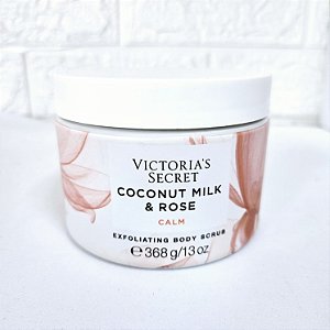 Esfoliante Coconut Milk e Rose Victoria Secret 368 gr - Original