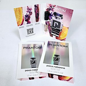 Flaconete Phantom Paco Rabanne Eau de Toilette - Perfume Masculino - 1.5ml - Original