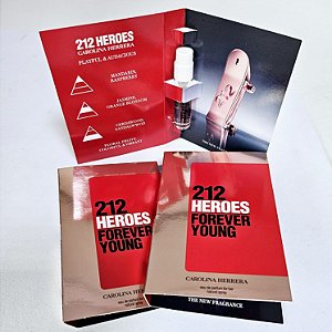 Flaconete 212 Heroes For Her Carolina Herrera Eau de Parfum - Perfume Feminino - 1.5ml - Original