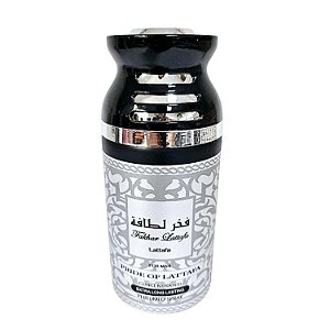 Desodorante Spray Perfume Fakhar Black Concentrado - Lattafa - Masculino - 250ml
