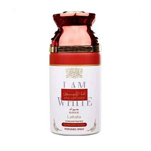 Lattafa I Am White Rouge Ana Abiyedh Extra Long Body Spray - 250 ml