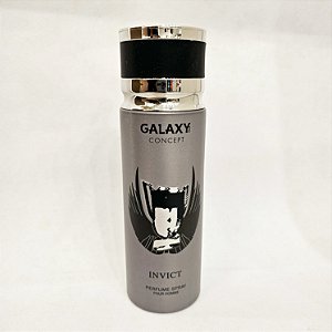 Invict Galaxy Concept Edp Spray- Inspiração Invictus 200 Ml