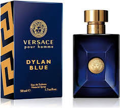 Dylan Blue Pour Homme Versace Eau de Toilette - Perfume Masculino - 100ml - Original