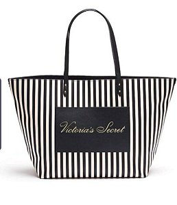 Bolsa Tote Victoria's Secret Listrada Importada Original