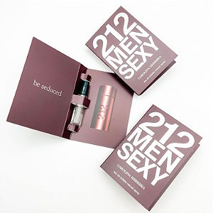 Flaconete 212 Men Sexy Carolina Herrera - Perfume Masculino - EDT - 1.5 ml - original