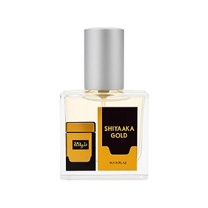 1064 - Decant 9ml Original - Shiyaaka Gold - Khadlaj - Compartilhável - EAU de Parfum
