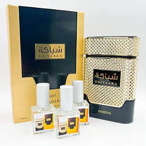 1064 - Decant 9ml Original - Shiyaaka Gold - Khadlaj - Compartilhável - EAU de Parfum