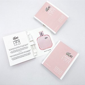 Flaconete Lacoste L.12.12 Rose Sparkling - Perfume Feminino - EDT - 2 ml - original
