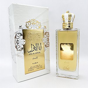 Perfume Ana Al Awwal - Nusuk – Perfume Feminino – EAU de Parfum - 100 ml