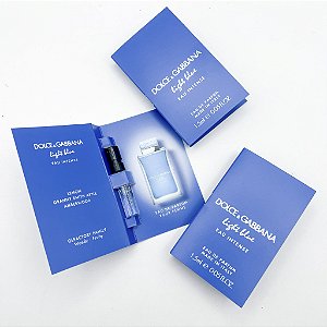 Flaconete Light Blue Intense - Dolce&Gabbana - Eau de Parfum Intense - Perfume Feminino - 1.5ml - Original