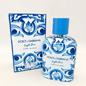 Perfume Light Blue Capri In Love Pour Homme - Dolce&Gabbana - Perfume Masculino - EAU de Parfum - 100ml