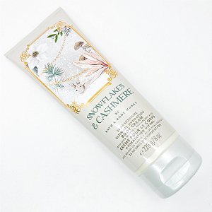 Creme Hidratante Snowflakes & Cashmere - Bath & Body Works - 226ml