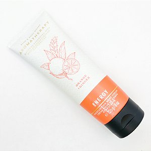 Creme Hidratante Aromatherapy Orange & Ginger - Ações Energéticas - Bath & Body Works - 226g
