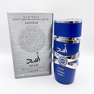 Perfume Asad Zanzibar - Lattafa - Perfume Masculino - 100ml (Edição Limitada)