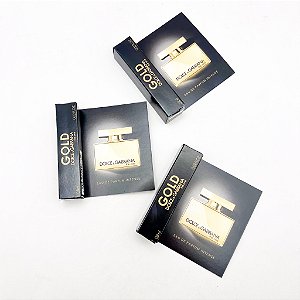 Flaconete The One Gold - Dolce&Gabbana - Eau de Parfum Intense - Perfume Feminino - 0.8ml - Original