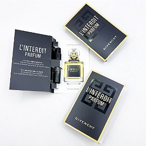 Flaconete L'Interdit Le Parfum - Givenchy - Le Nouveau Parfum - Perfume Feminino - 1ml - Original