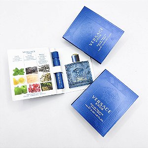 Flaconete Eros - Versace - EAU de Toilette - Perfume Masculino - 1ml - Original