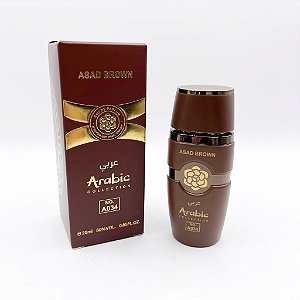 Perfume Asad Brown A034 - Arabic Collection - Perfume Masculino - 25ml