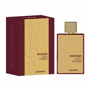 Perfume Oud Amber Ameerat - Manasik - Perfume Unissex - 100ml