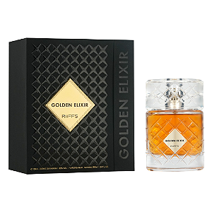 Perfume Golden Elixir - Riiffs - Perfume Unissex - Extrait de Parfum - 100ml