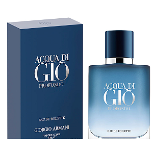 Perfume Acqua di Gió Profondo - Giorgio Armani - Perfume Masculino - Eau de Toilette - 100ml