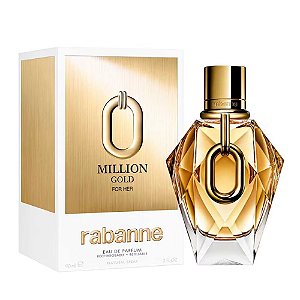 Perfume Million Gold For Her - Paco Rabanne - Perfume Feminino - Eau de Parfum - 90ml