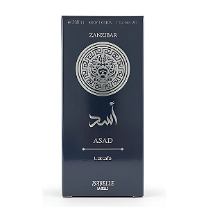 Creme Hidratante Asad Zanzibar - Isabelle La Belle - 200 ml