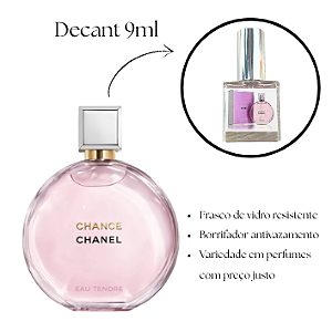 2004 - Decant 9ml Chance Tendre - Chanel - Perfume Feminino - Eau de Parfum
