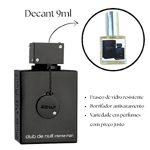 2014 - Decant 9ml Club de Nuit Intense Men - Armaf - Perfume Masculino - Eau de Parfum