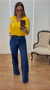 Blusa Brasil Manga Longa ( ATENÇÃO NAS CORES EM PRÉ VENDA )