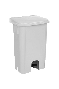 Coletor 100L com Pedal e Rodas