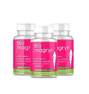 Kit com 3 Biomagryn Cápsulas