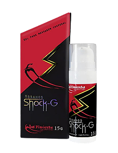 Shock G Gel Beijável Morango La Pimienta