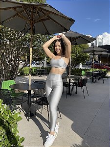 CALÇA LEGGING GLOW CROMO