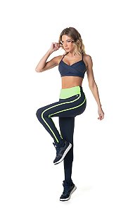 Top Yoga Marinho Escuridão