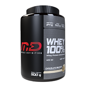 Whey 100% MD Chocolate Branco 900g
