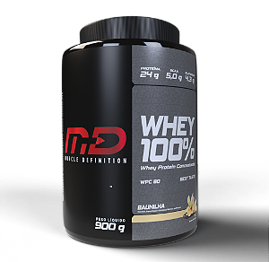 100% WHEY MD - 1,98 LBS - (900G) - VANILLA CREAM