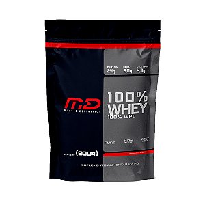 WHEY PROTEIN CONCENTRADO 100% REFIL (900g) – MD MUSCLE DEFINITION