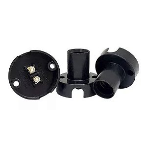 Bocal/Soquete E14 Fixo Termoplástico 1A 250V