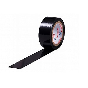 Fita Isolante 18 mm x 20 m Preta