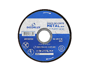 Disco de Corte de Metal 115 x 22,23 mm