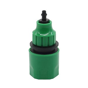 Conector de Engate Rápido para Mangueira Micro Tubo de 4mm a 6mm