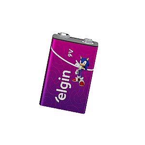Bateria Recarregável 9V 250mAh Cartela com 1 Elgin