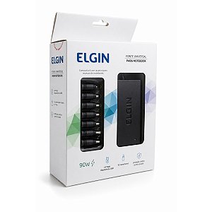 Fonte Universal para Notebook 90W com 9 Adaptadores Elgin