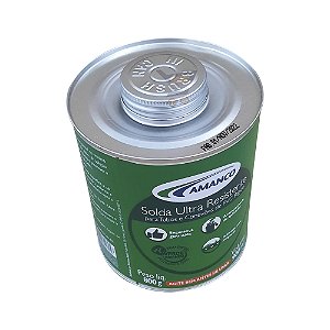 Solda Ultra Resistente para Tubos e Conexões de PVC Rígidos Amanco 800g