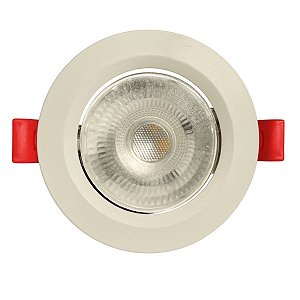 Spot Led Redondo Branco Quente 3000K  5W Bivolt