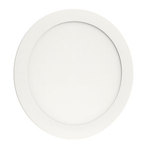 Painel Led Embutir Redondo Branco Frio 6500K 18W Bivolt
