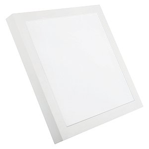 Painel Led Sobrepor Quadrado Branco Frio 65000K 30W Bivolt