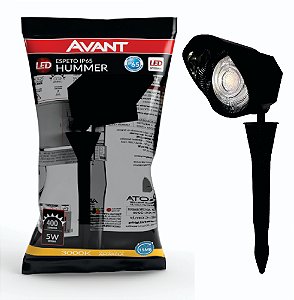 Espeto Led Hummer 5W Branco Quente 3000K IP65 Bivolt