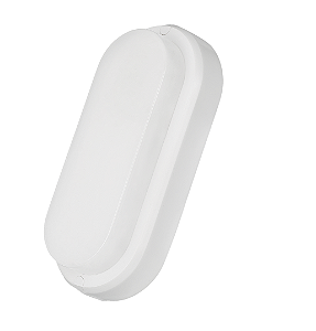 Arandela Led Branca IP65 Branco Quente 3000K 12W Bivolt